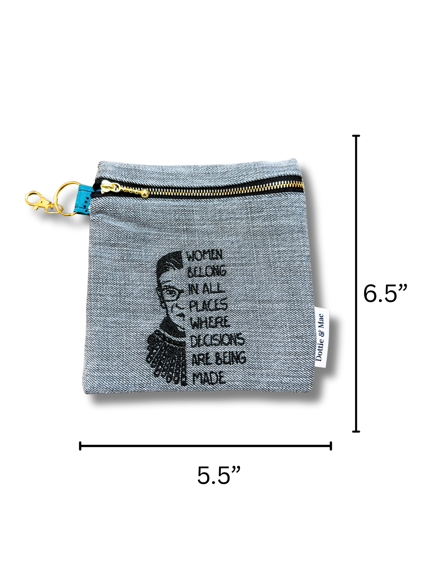 Recycled Denim Pouch