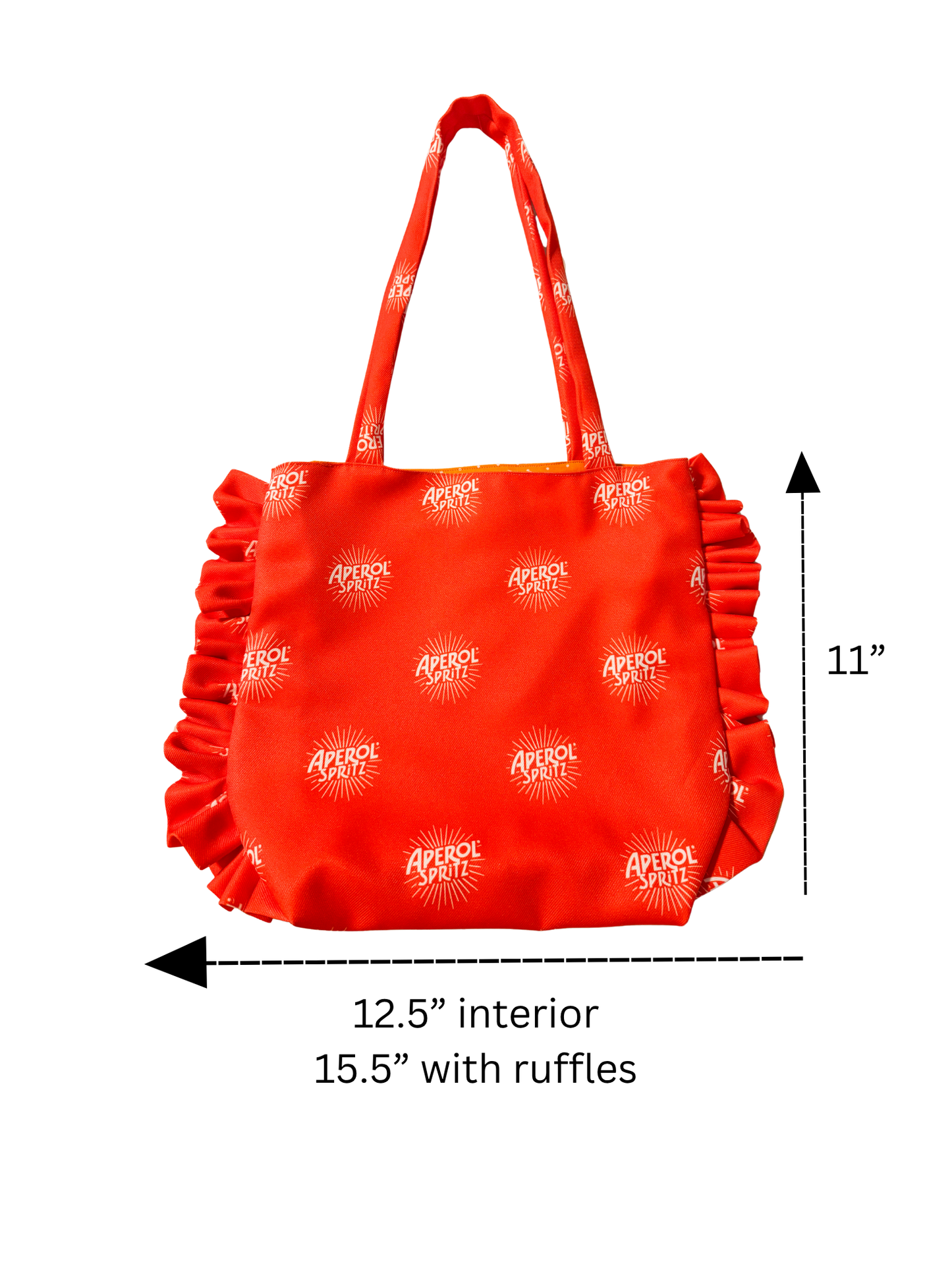 Ruffle Tote Bag