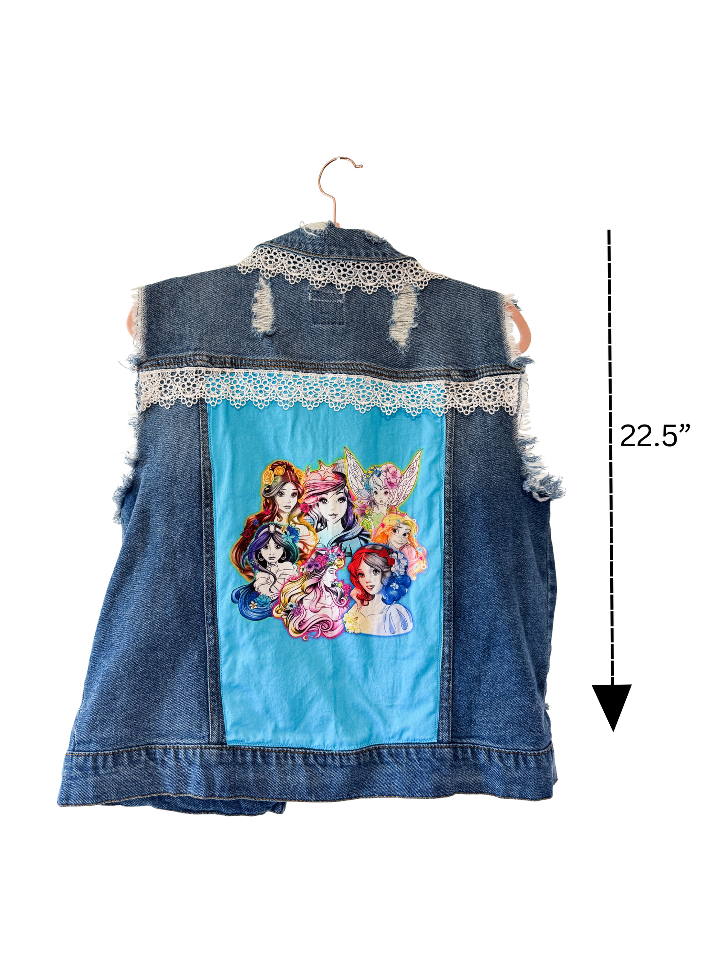 Upcycled Denim Vest