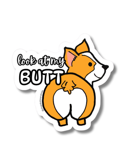 Corgi Sticker