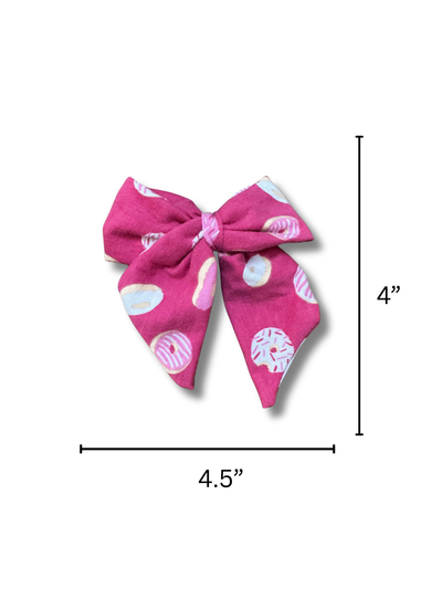 Sailor Bow Hair Clips