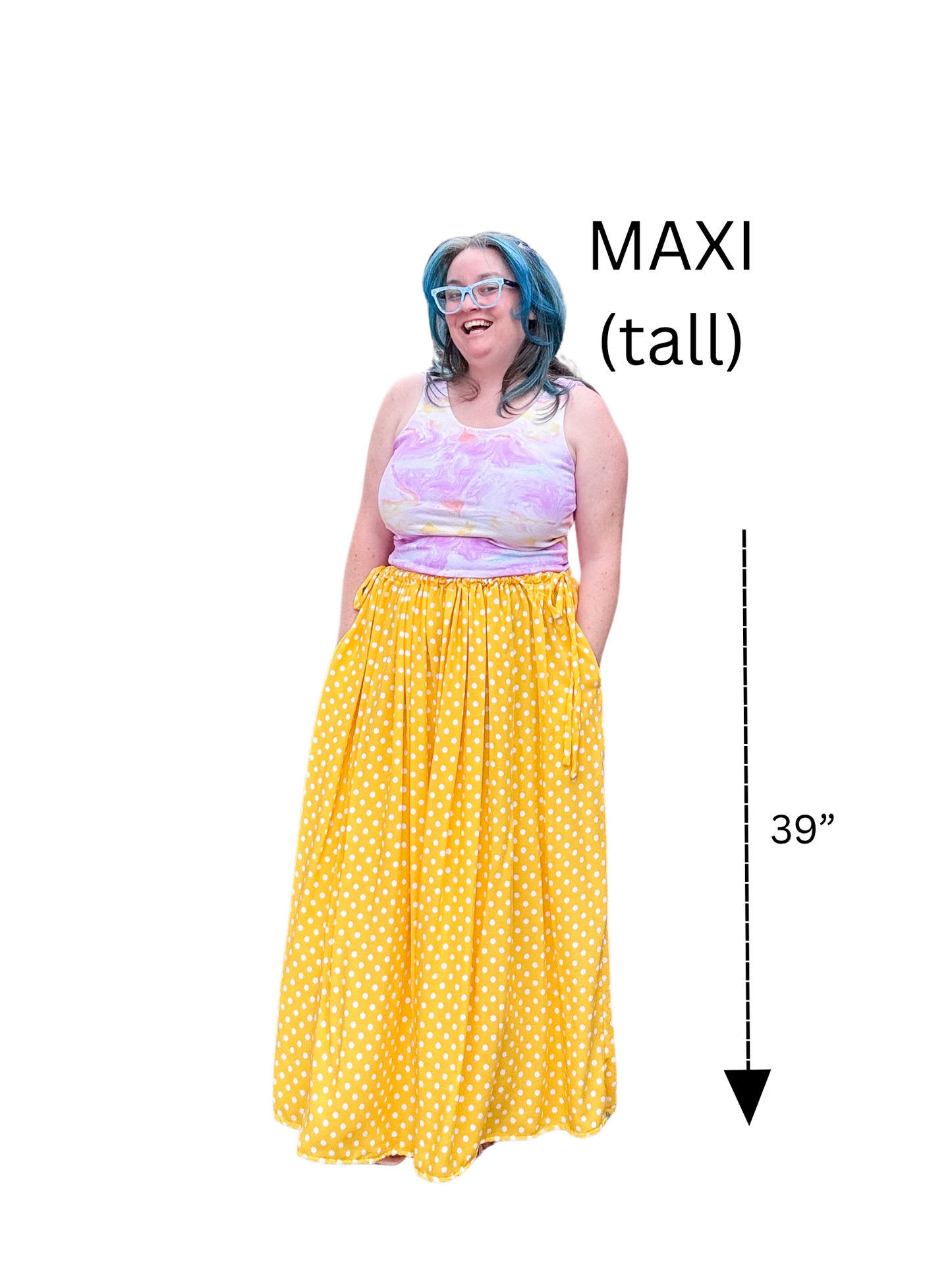 Adjustable Drawstring Skirt