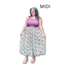 Adjustable Drawstring Skirt