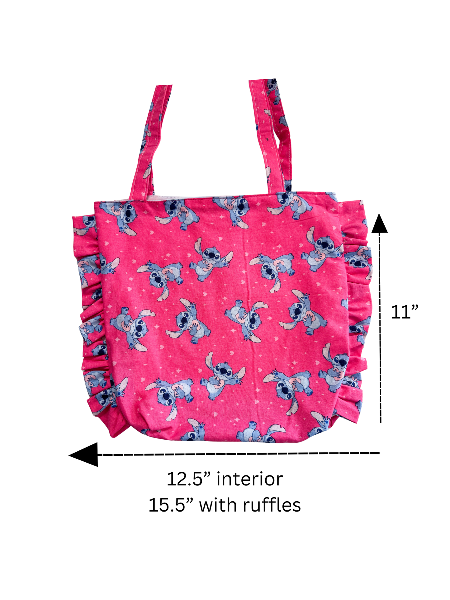 Ruffle Tote Bag
