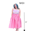 Adjustable Drawstring Skirt