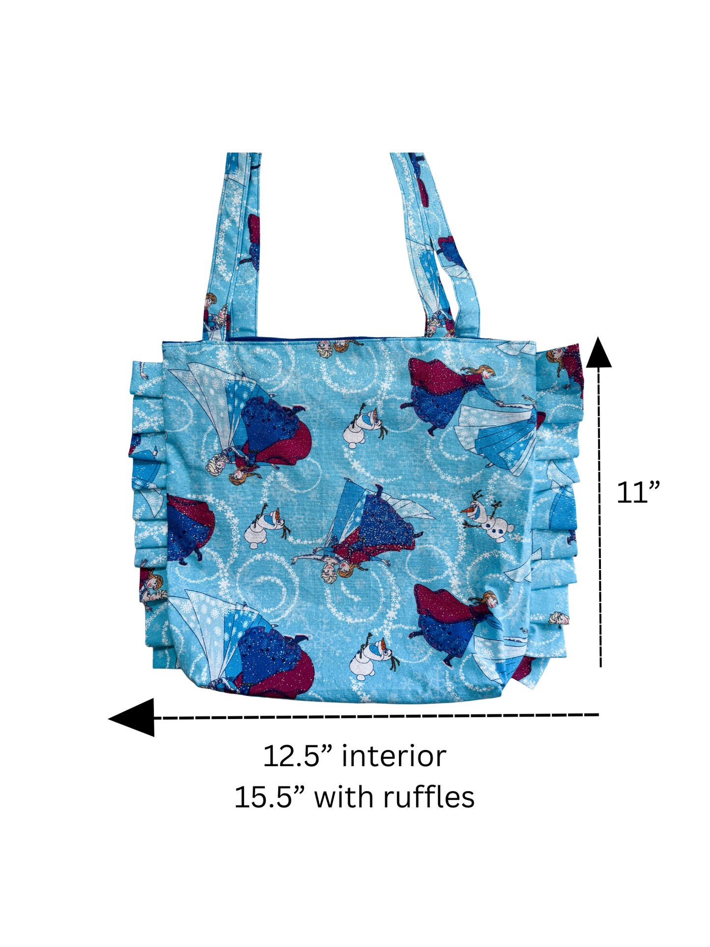 Ruffle Tote Bag