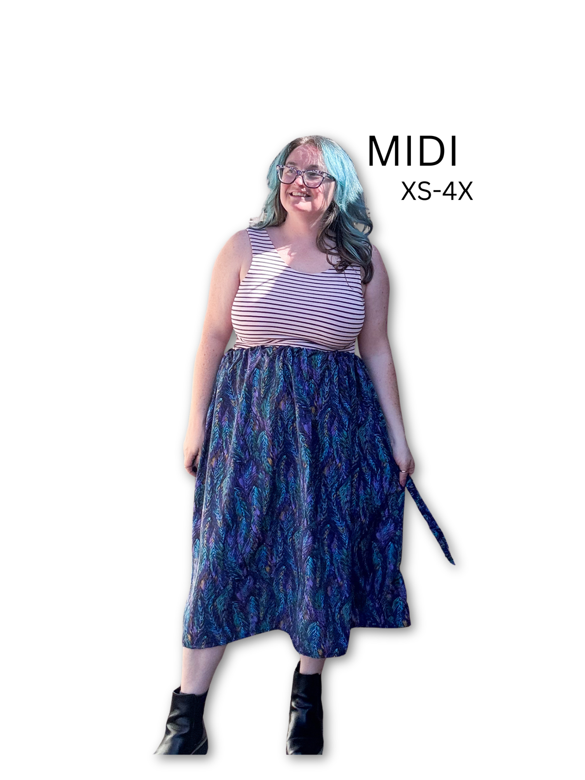 Adjustable Drawstring Skirt