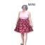 Adjustable Drawstring Skirt