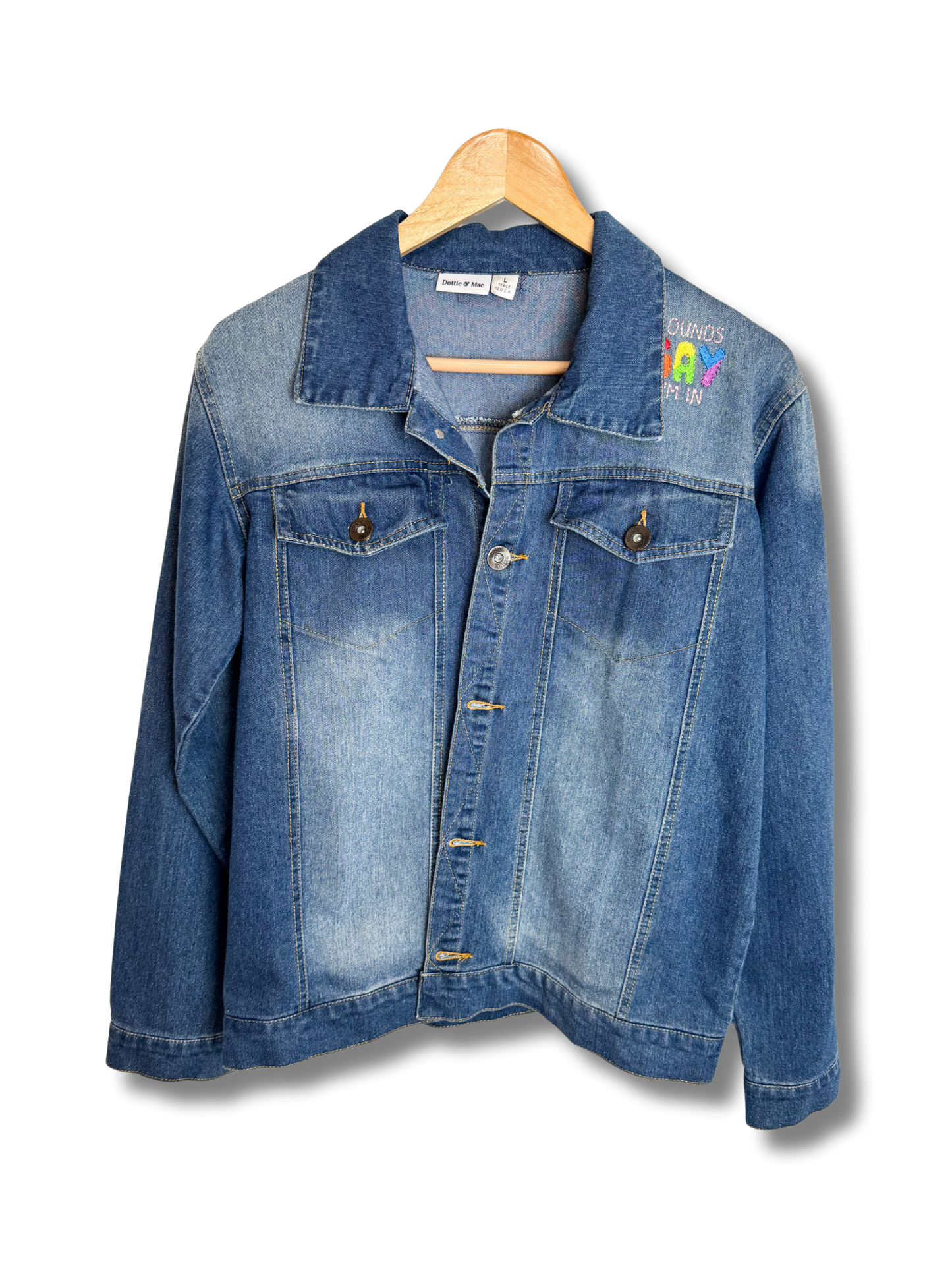 Upcycled Denim Jacket