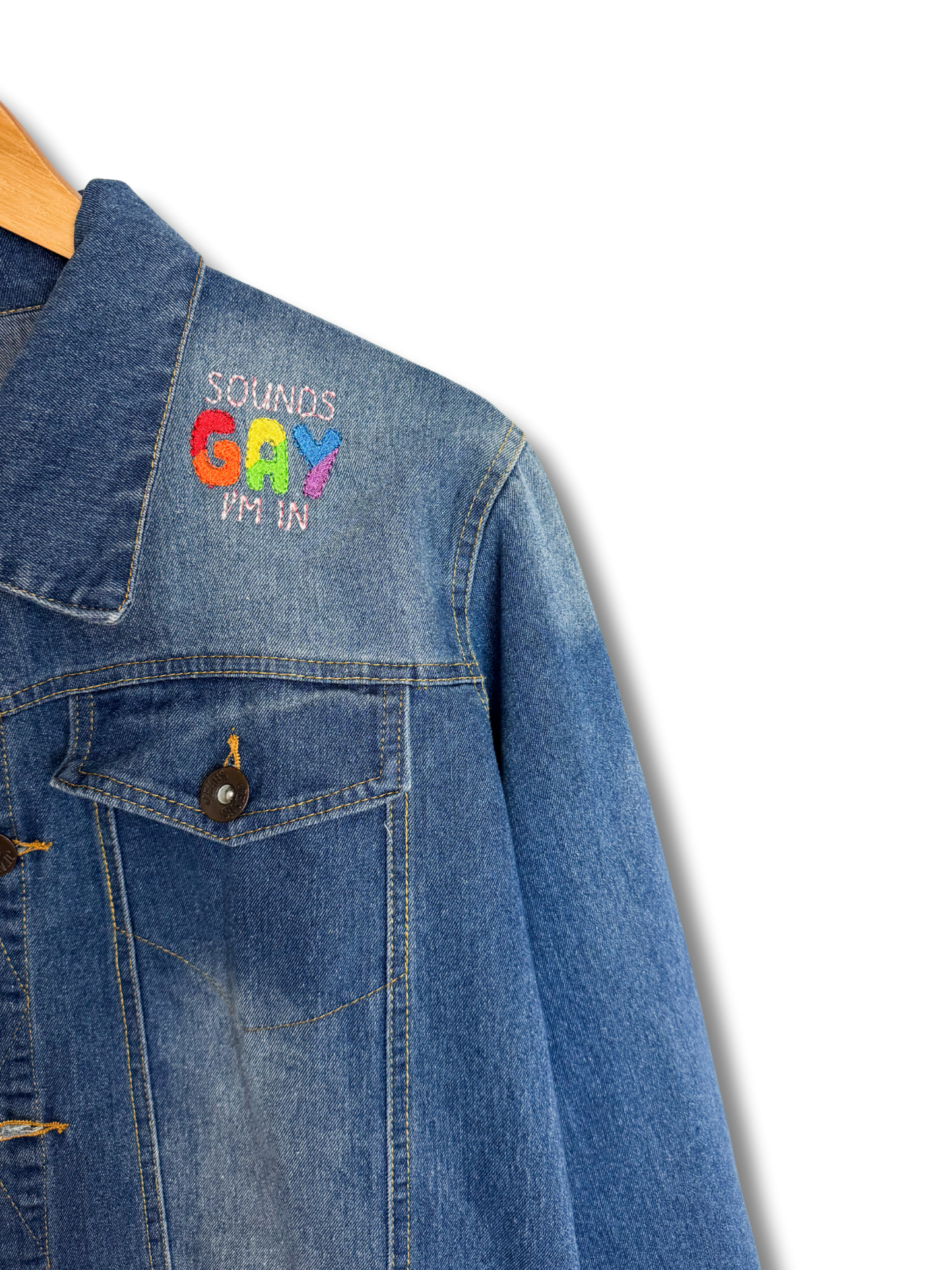 Upcycled Denim Jacket