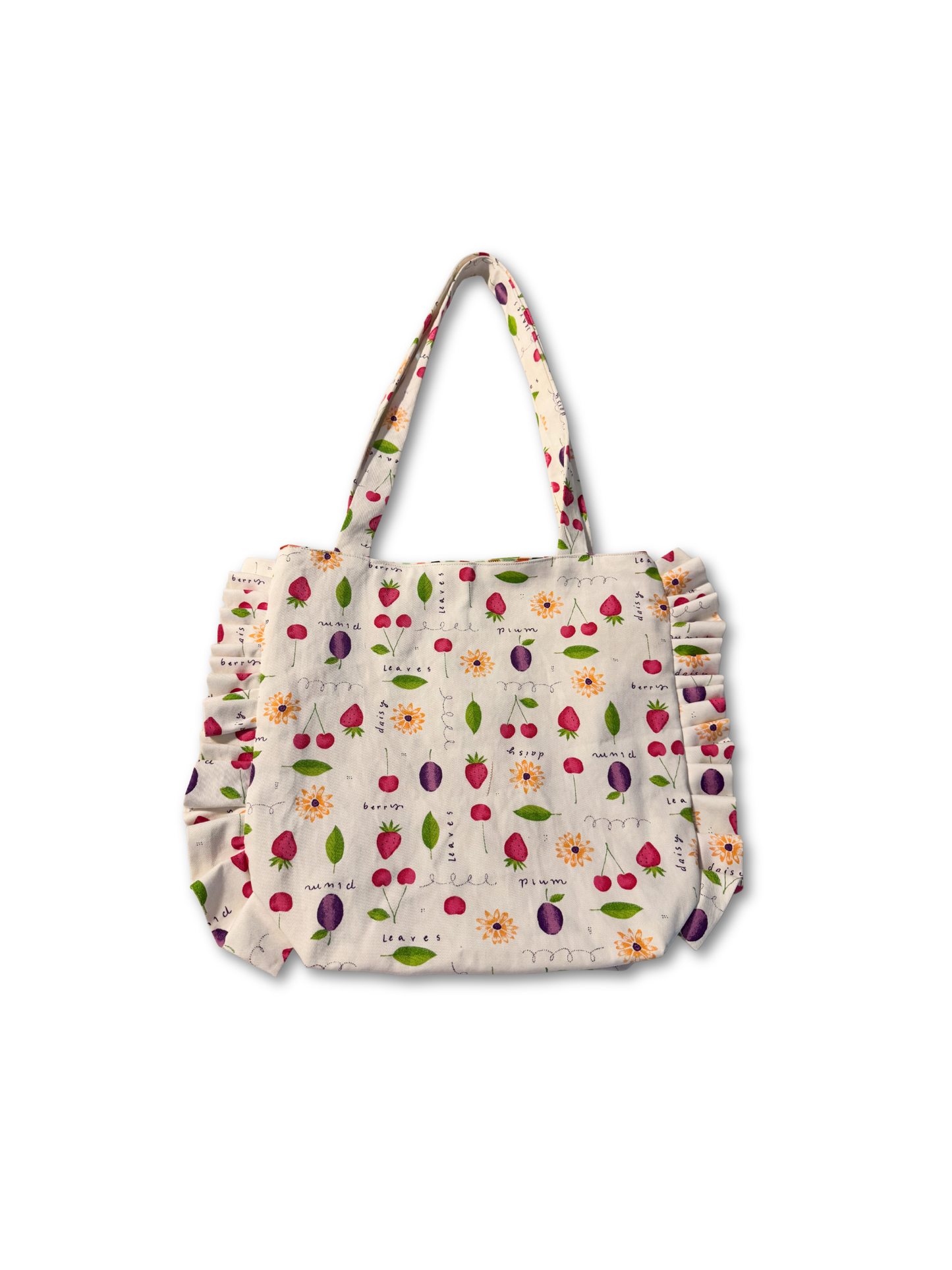 Ruffle Tote Bag