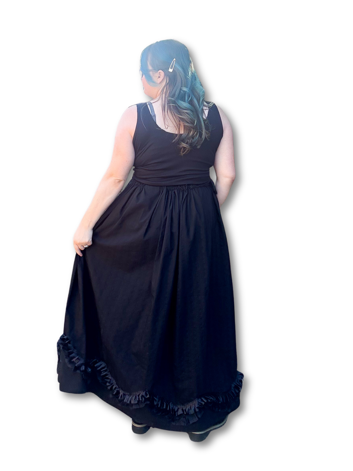 Adjustable Drawstring Skirt