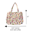 Ruffle Tote Bag