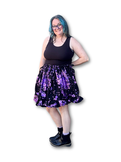 Adjustable Drawstring Skirt
