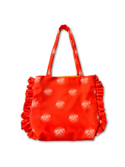 Ruffle Tote Bag