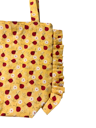 Ruffle Tote Bag