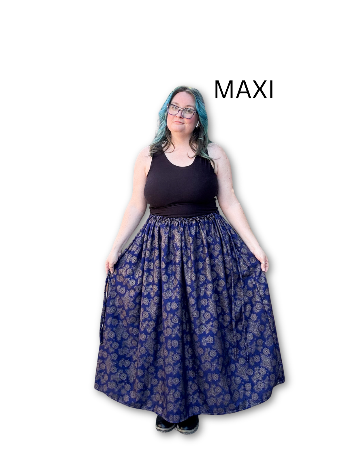 Adjustable Drawstring Skirt