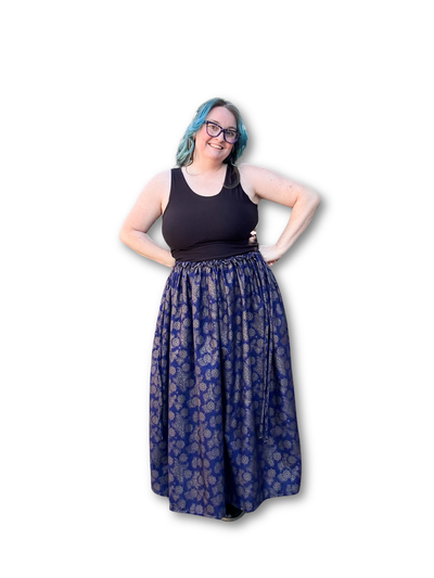Adjustable Drawstring Skirt
