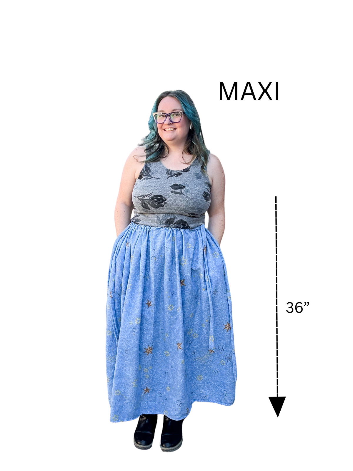 Adjustable Drawstring Skirt