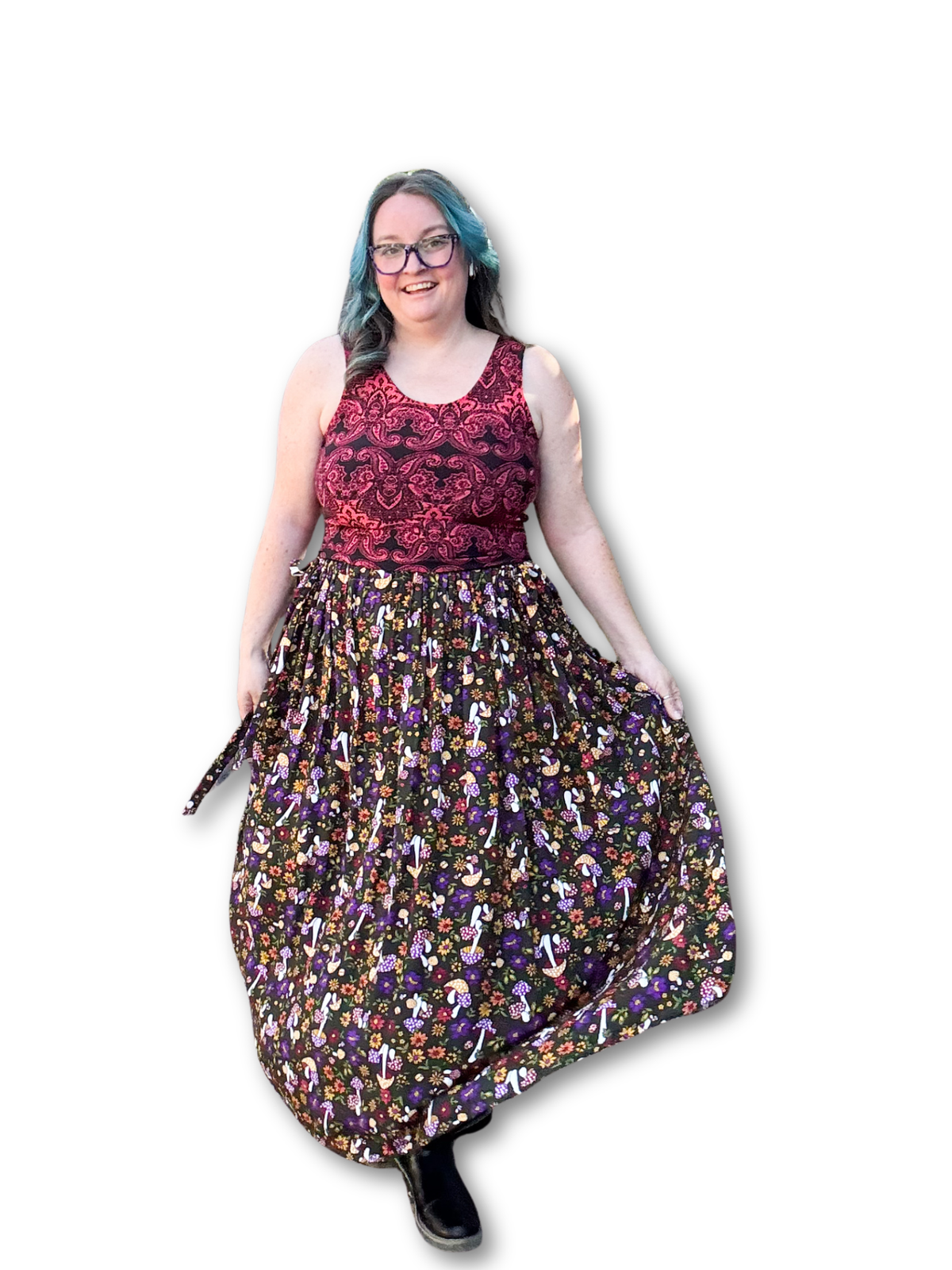 Adjustable Drawstring Skirt