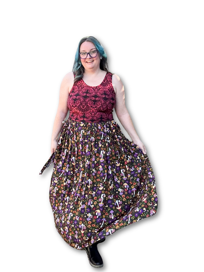 Adjustable Drawstring Skirt