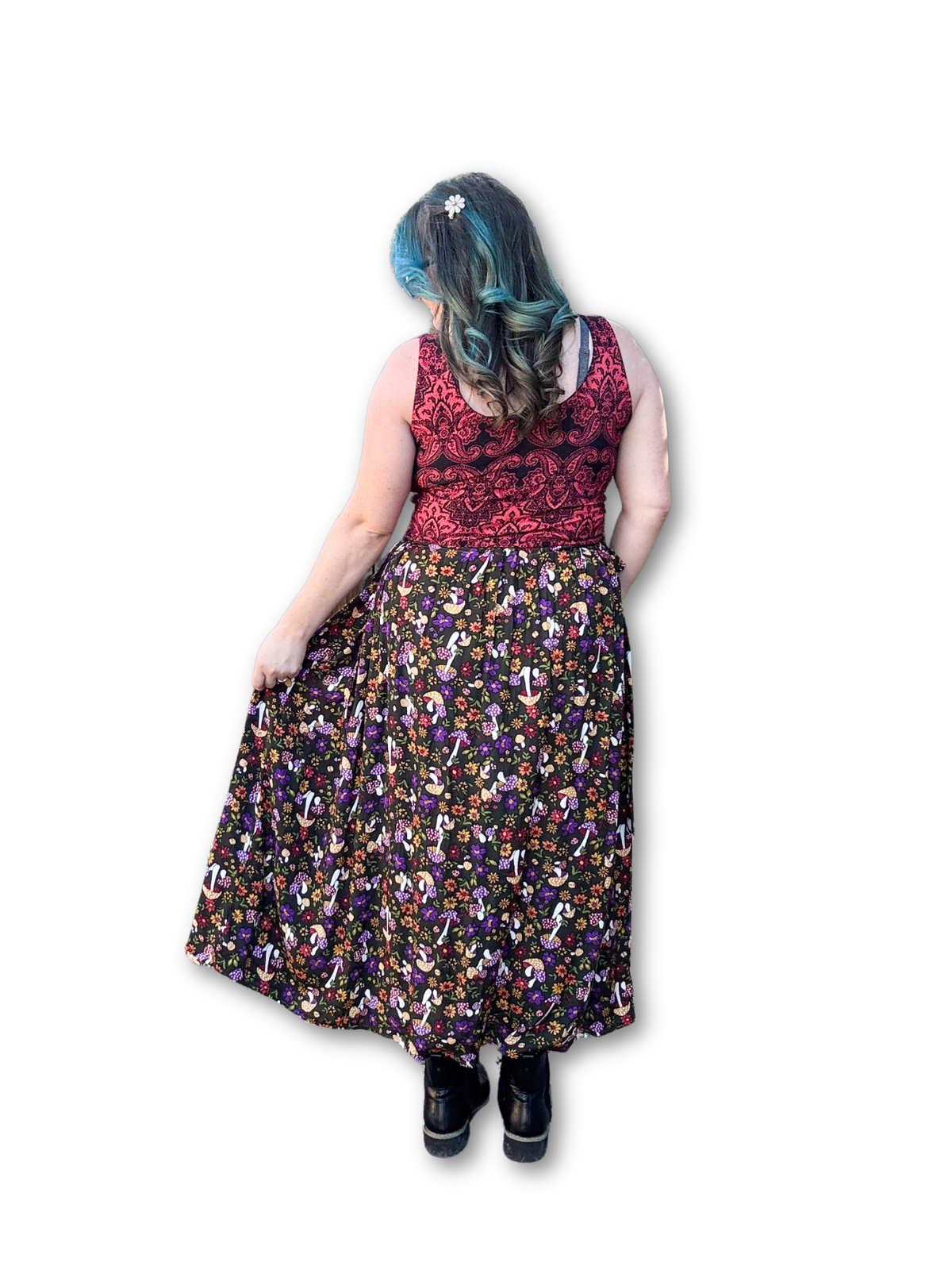 Adjustable Drawstring Skirt