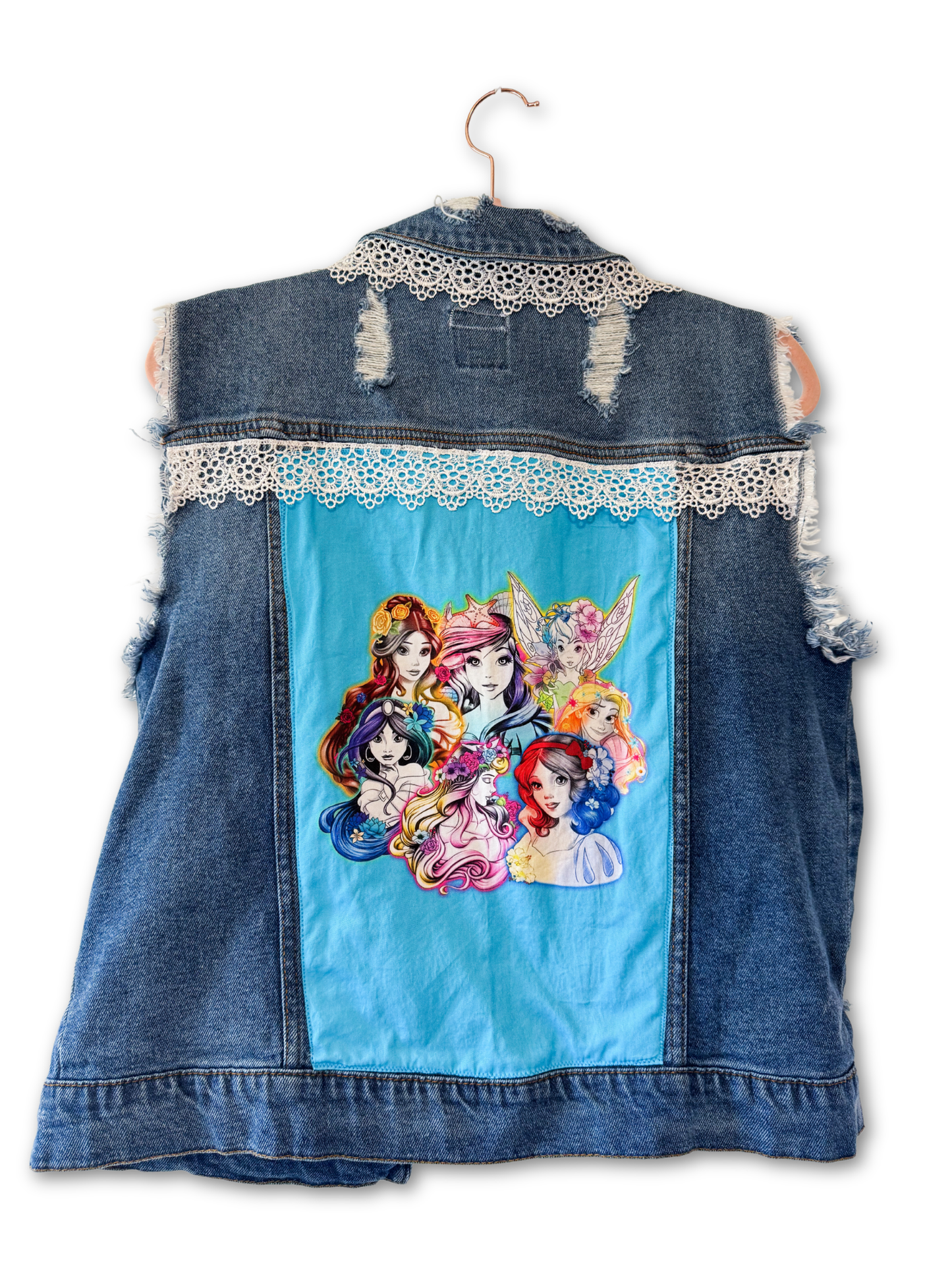 Upcycled Denim Vest