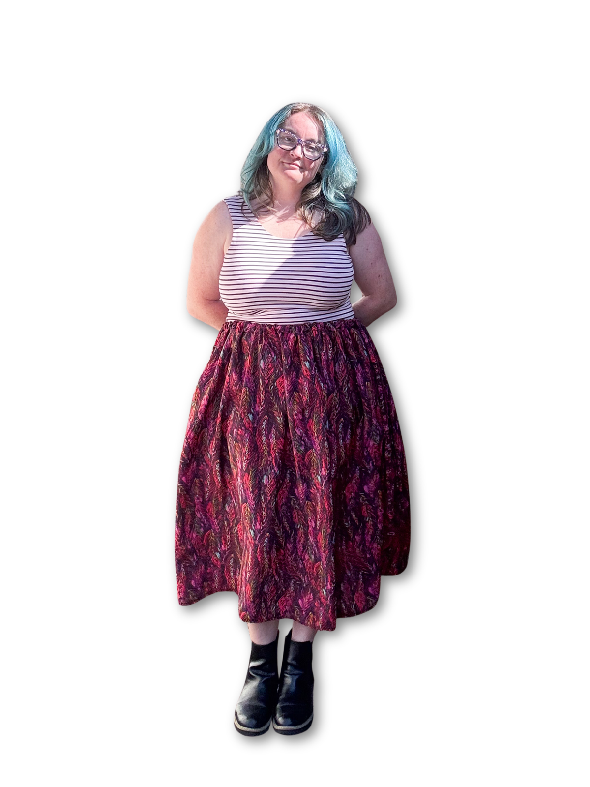Adjustable Drawstring Skirt