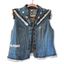 Upcycled Denim Vest