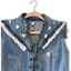 Upcycled Denim Vest