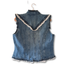 Upcycled Denim Vest