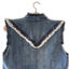 Upcycled Denim Vest