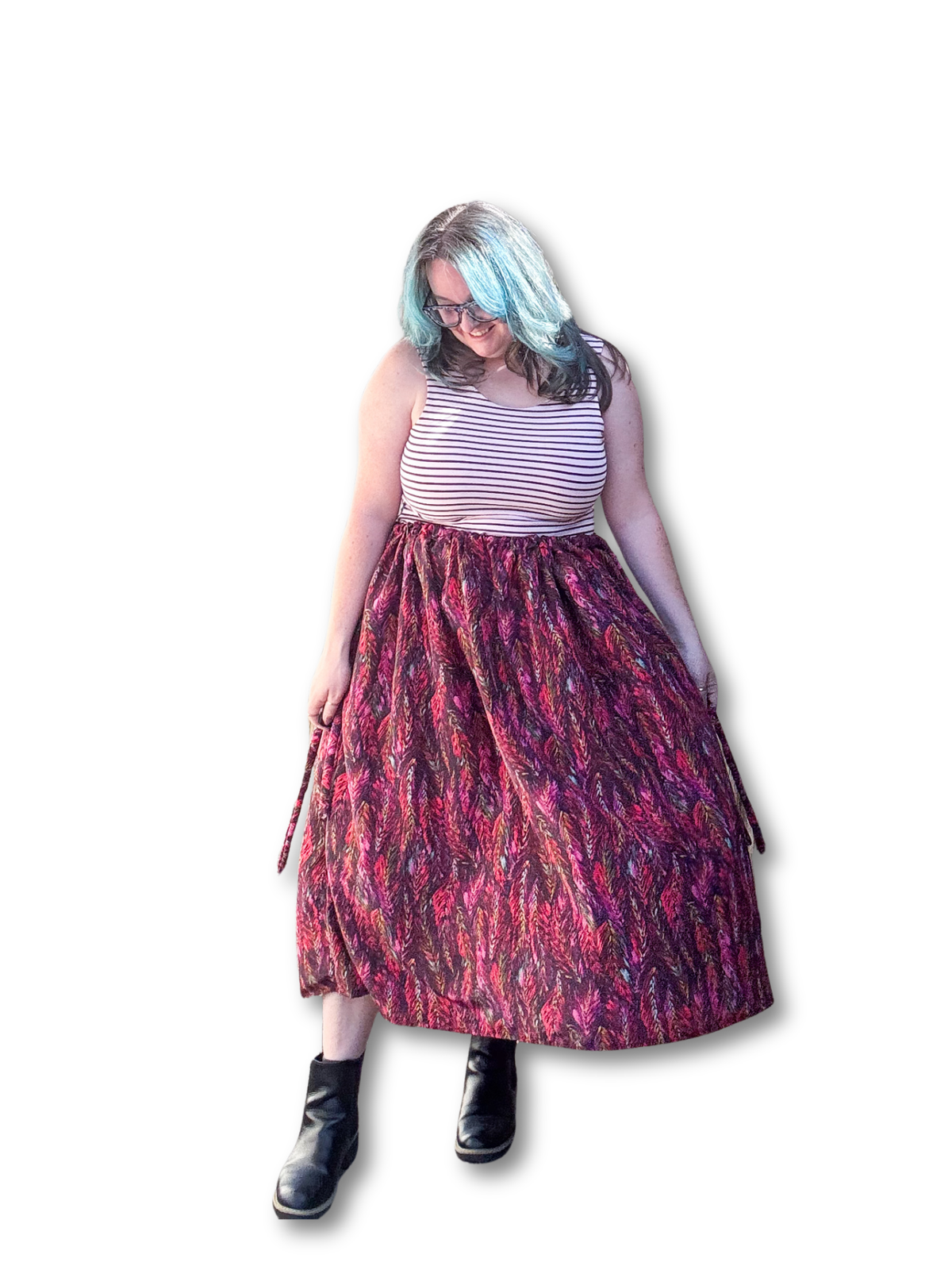 Adjustable Drawstring Skirt