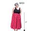 Adjustable Drawstring Skirt