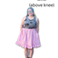 Adjustable Drawstring Skirt