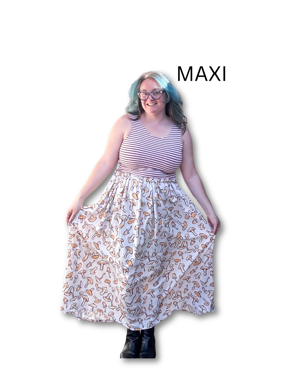 Adjustable Drawstring Skirt