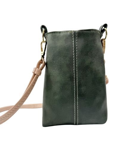 Upcycled Crossbody Clutch Handbag