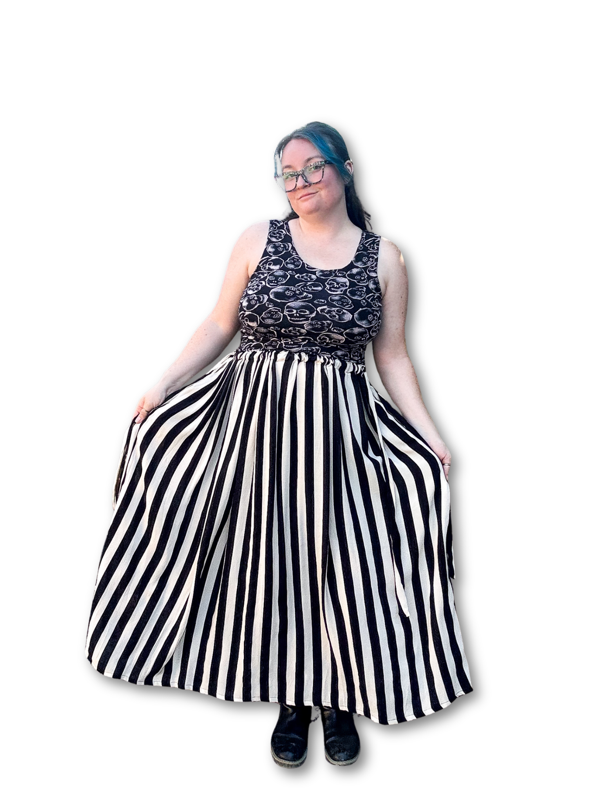 Adjustable Drawstring Skirt