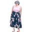 Adjustable Drawstring Skirt