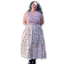 Adjustable Drawstring Skirt