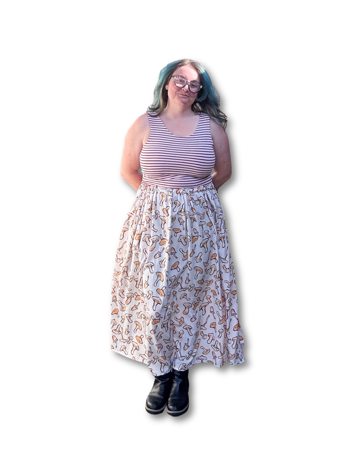 Adjustable Drawstring Skirt