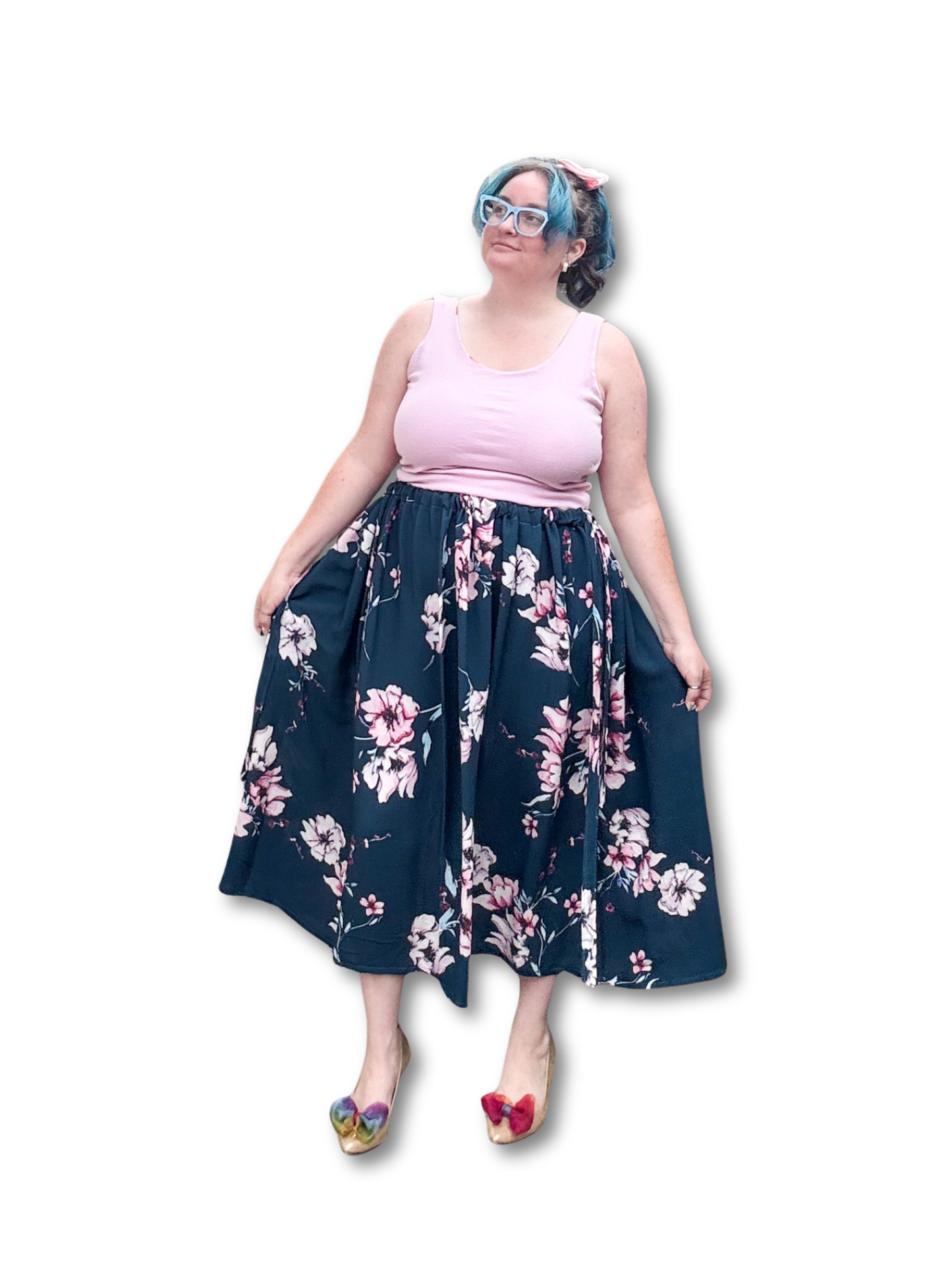 Adjustable Drawstring Skirt