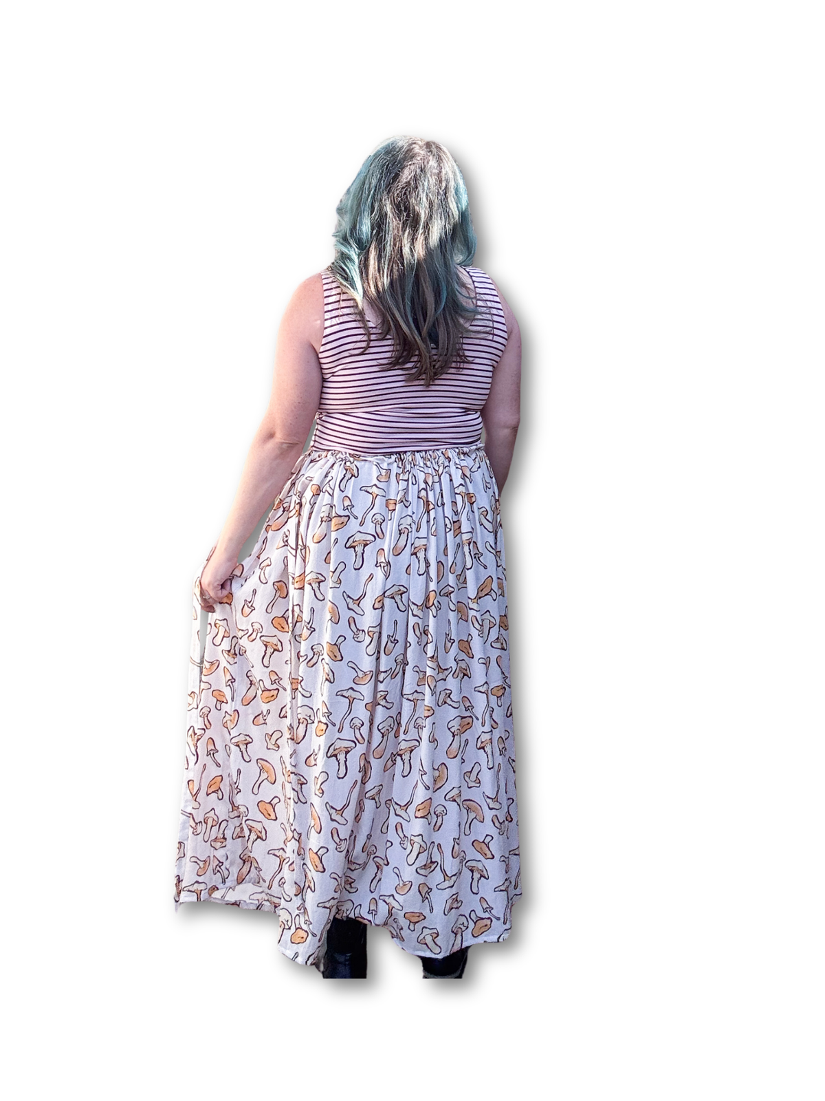 Adjustable Drawstring Skirt