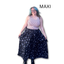 Adjustable Drawstring Skirt
