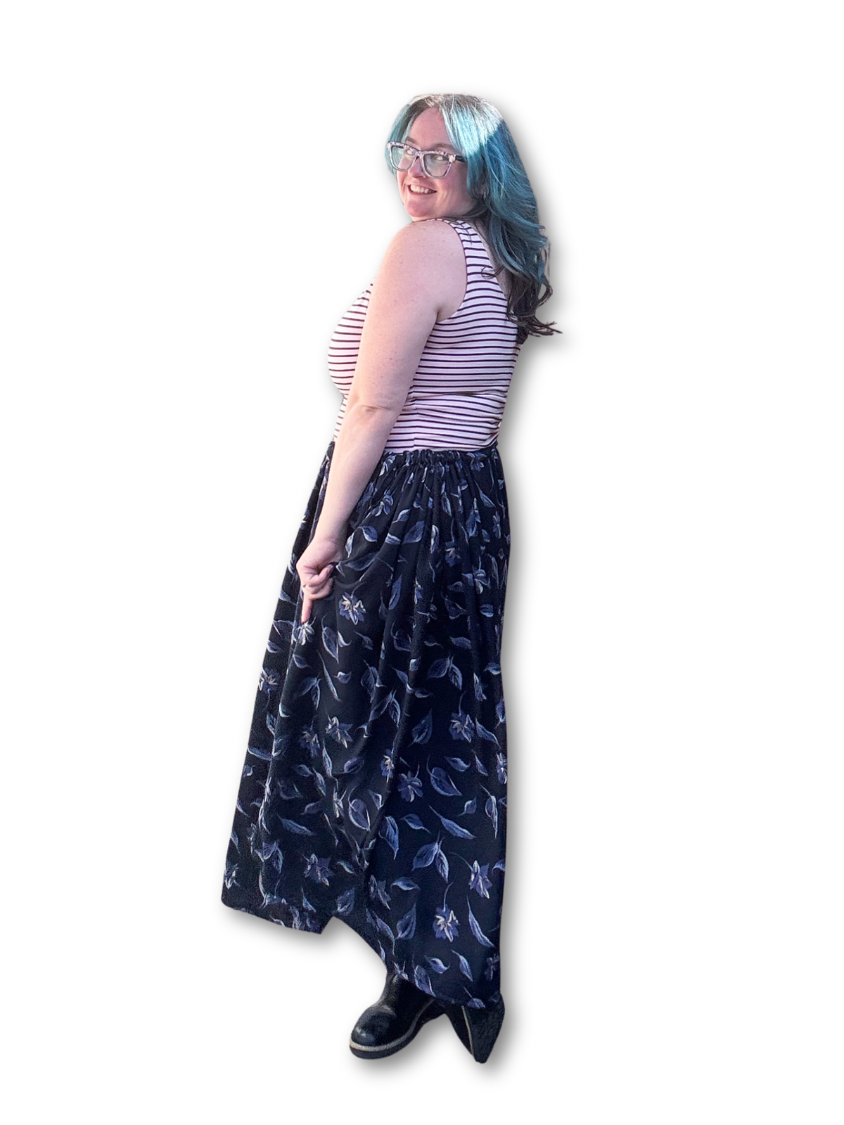 Adjustable Drawstring Skirt
