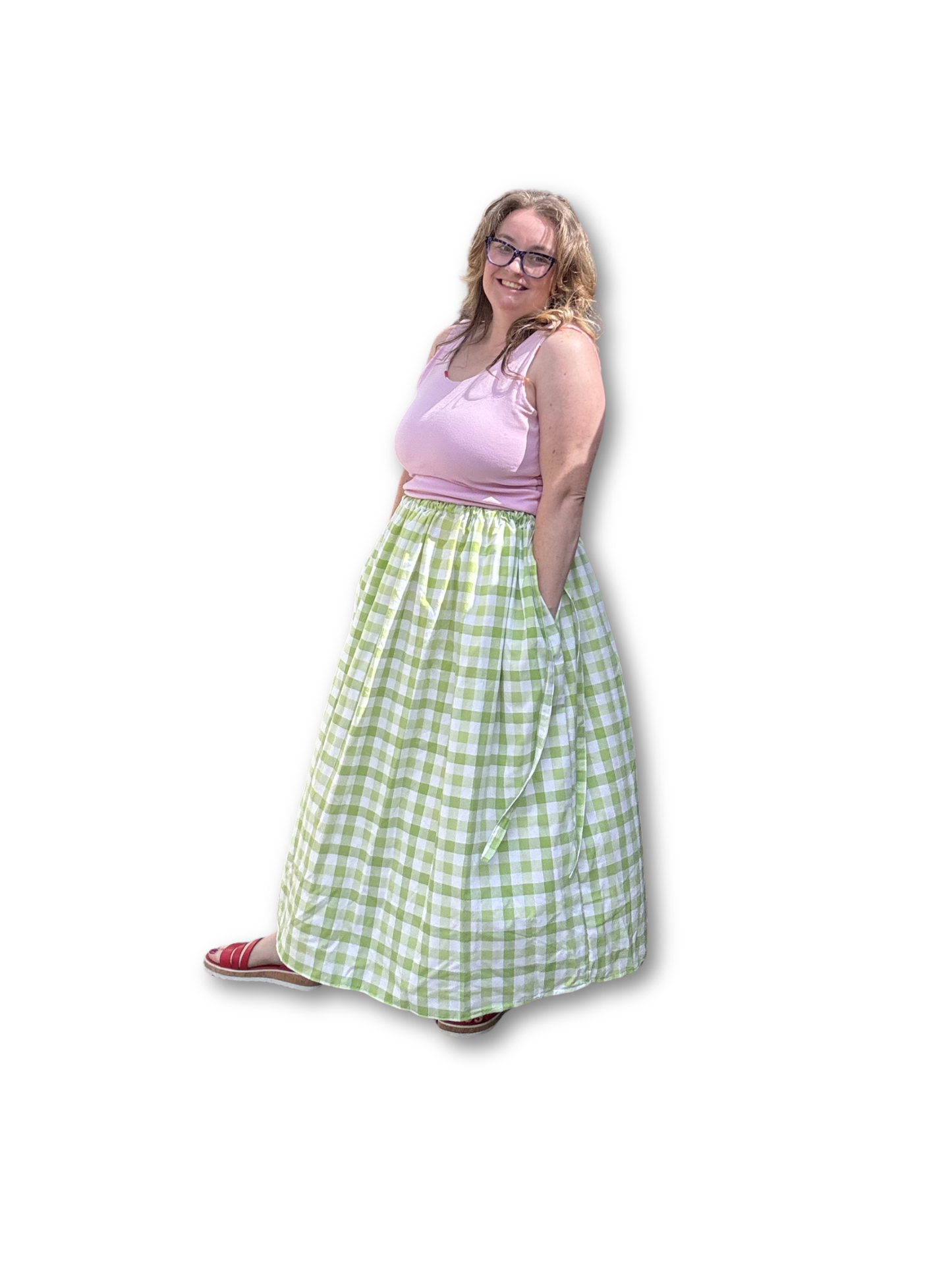 Adjustable Drawstring Skirt