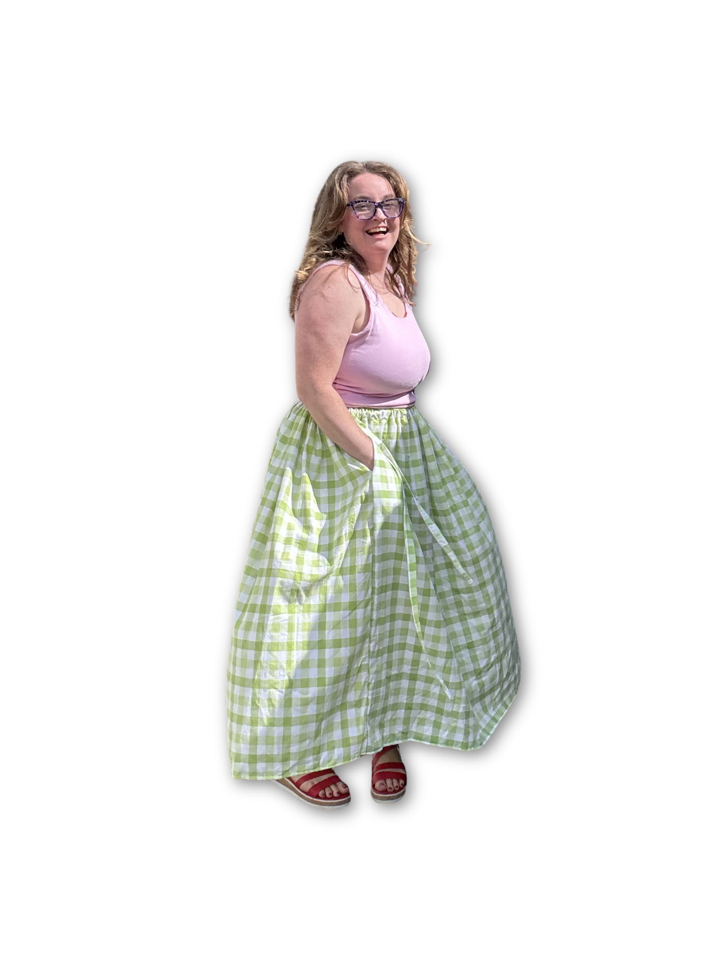 Adjustable Drawstring Skirt