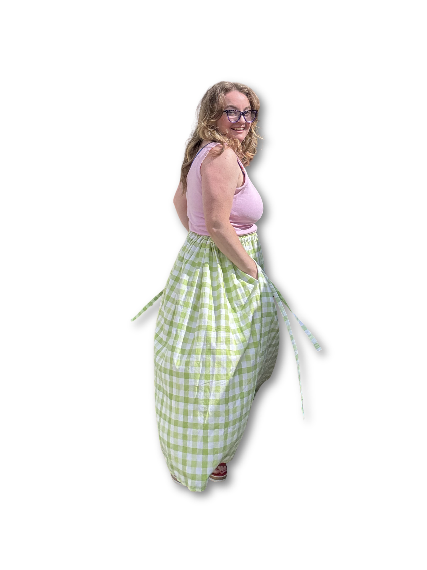 Adjustable Drawstring Skirt