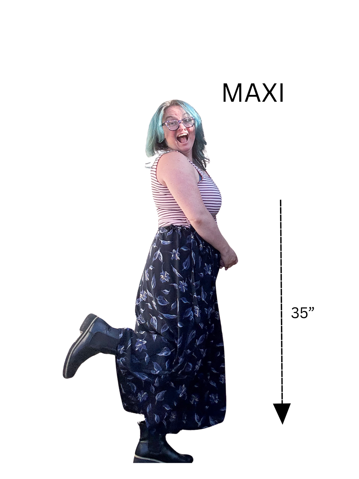 Adjustable Drawstring Skirt