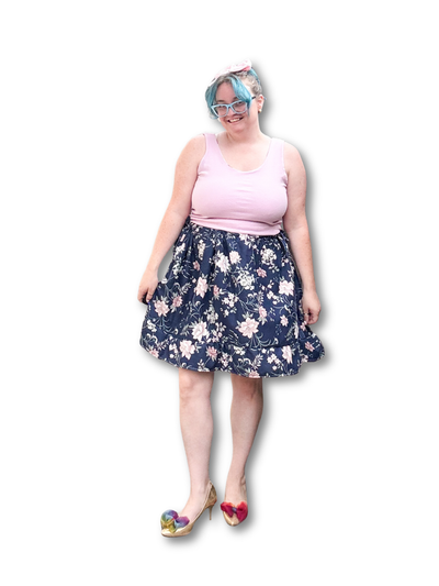 Adjustable Drawstring Skirt